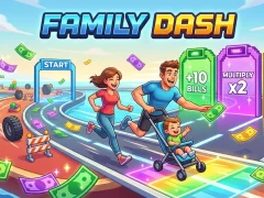 Leikur Family Dash á netinu