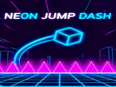 Leikur Neon Jump Dash á netinu
