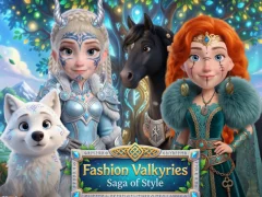 Leikur Fashion Valkyries Saga of Style á netinu