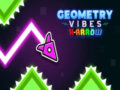 Leikur Geometry Vibes X-Arrow á netinu