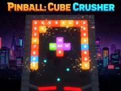 Leikur Pinball: Cube Crusher á netinu