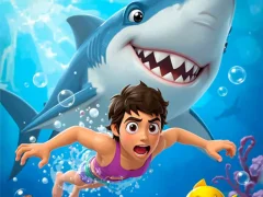 Leikur Hungry Predator Shark á netinu