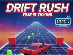 Leikur Drift Rush Time er að tifa á netinu Leikur Drift Rush Time er að tifa á netinu