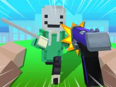Leikur Block Craft 3D School á netinu