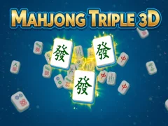 Leikur Mahjong Triple 3D Tile Match á netinu