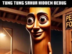 Leikur Tung Tung Sahur Hidden Bedug á netinu