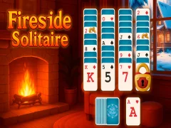 Leikur Fireside Solitaire á netinu