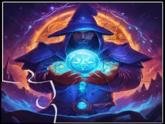 Leikur Wizard Jigsaw Puzzle á netinu