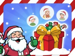 Leikur Gift Merge Santa World Tour á netinu