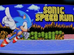 Leikur Sonic Speed Run á netinu