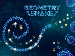 Leikur Geometry Snake á netinu