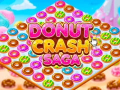 Leikur Donut Crash Saga á netinu