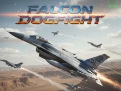 Leikur Falcon Dogfight á netinu
