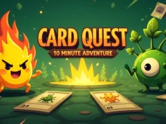 Leikur Card Quest: 10 mínútna ævintýri á netinu