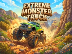 Leikur Extreme Monster Truck á netinu