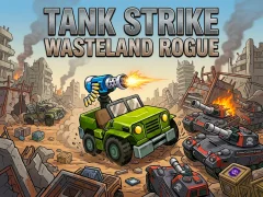 Leikur Tank Strike Wasteland Rogue á netinu
