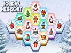Leikur Holiday hex flokkun á netinu