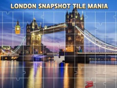 Leikur London Snapshot Tile Mania á netinu