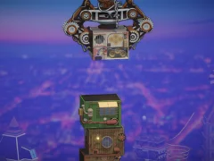 Leikur Steampunk Tower Builder á netinu