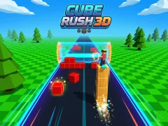 Leikur Cube Rush 3D á netinu