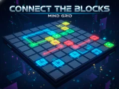Leikur Tengdu The Blocks Mind Grid á netinu