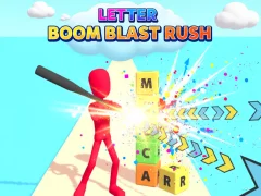 Leikur Letter Boom Blast Rush á netinu