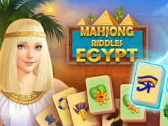 Leikur Mahjong Riddles: Egyptaland á netinu