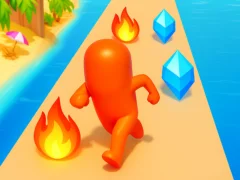 Leikur Hero Transform Run á netinu