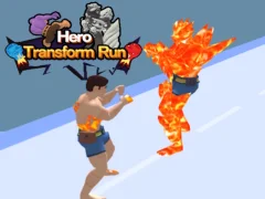 Leikur Hero Transform Run á netinu Leikur Hero Transform Run á netinu