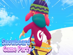 Leikur Snowboard Game Party á netinu