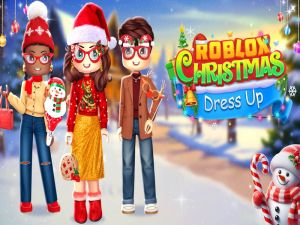 Leikur Roblox jóladressing á netinu
