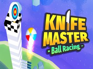 Leikur Hnífsmeistari: Ball Racing á netinu