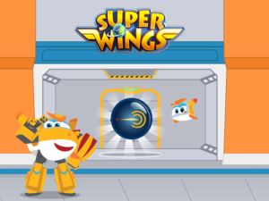 Leikur Superwings Colorswitch á netinu
