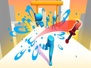Leikur Sword Play! Ninja Slice Runner á netinu