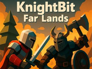 Leikur Knightbit Far Lands á netinu