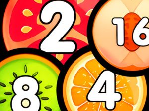 Leikur Sameina kúlur Shooter 2048 Tengdu ávexti á netinu