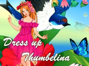 Leikur Klæddu upp Thumbelina á netinu