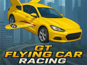 Leikur GT Flying Car Racing á netinu