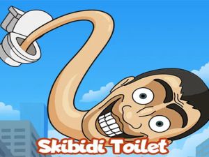 Leikur Skibidi salerni hreyfa andlit á netinu