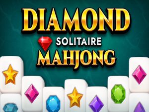 Leikur Diamond Solitaire Mahjong á netinu