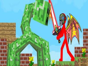 Leikur Stickman Mega Boss Battles! á netinu