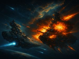 Leikur Cosmic Strike 2 á netinu