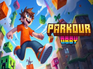 Leikur Parkour Obby á netinu