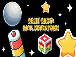 Leikur Split Shot: Ball Adventure á netinu