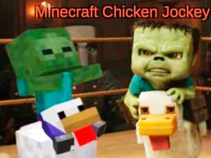 Leikur Minecraft kjúklingasamsteypu á netinu