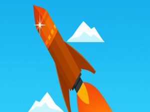 Leikur Rocket Sky! á netinu