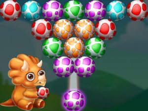 Leikur Dino Egg Shooter á netinu