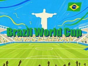 Leikur Ekta fótbolta: Heimsmeistarakeppnin í Brasilíu á netinu