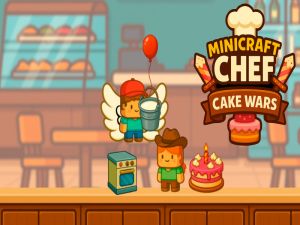 Leikur Minicraft kokkakaka stríð á netinu