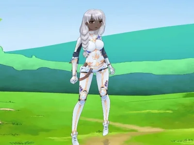 Leikur Fantasy anime klæða sig upp á netinu